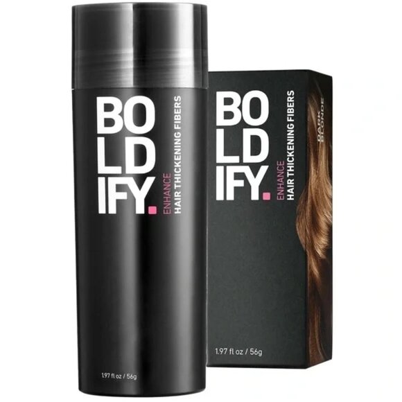 Boldify Hair Fibers - Dark Brown.  New, Unopened. - Picture 5 of 5